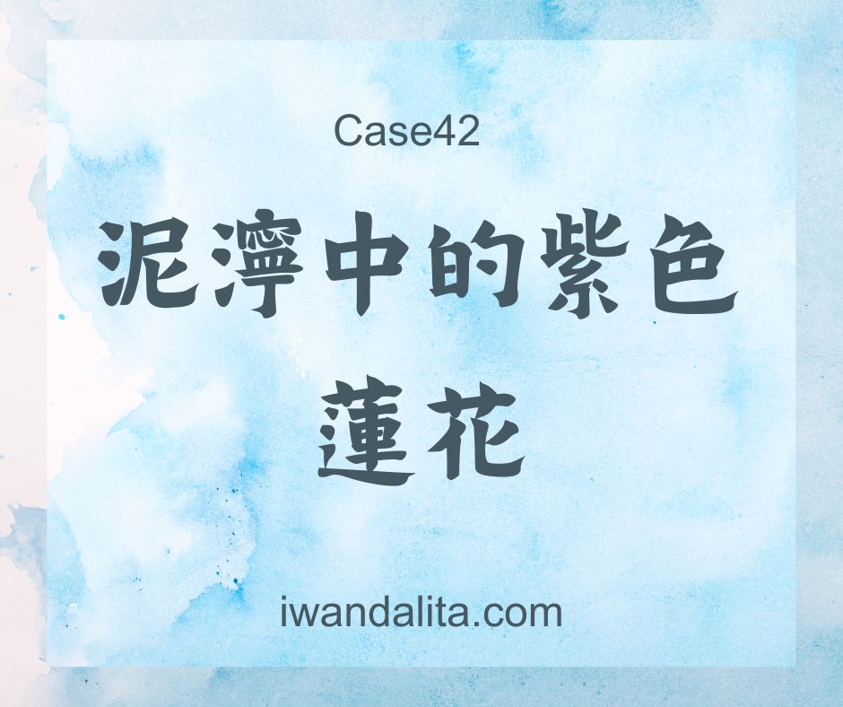 泥濘中的紫色蓮花｜Case42